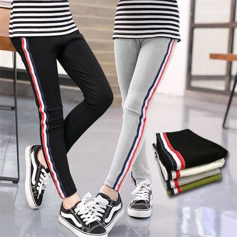 legging anak tanggung ada lis bahan spandex