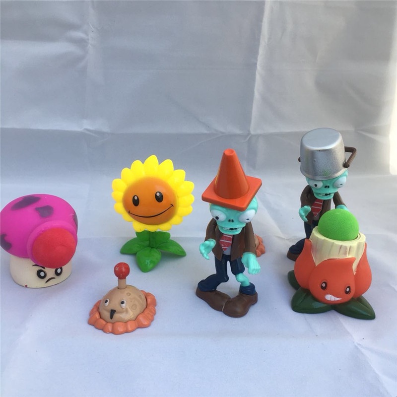 【COD】Mainan Anak Plant vs Zombie Tembak Plants Zombies-6