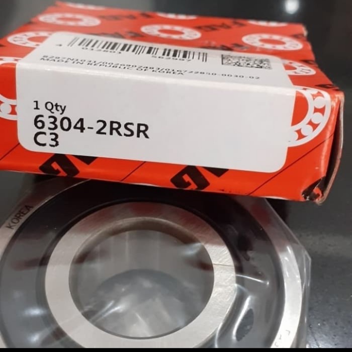 Bearing 6304 2RS / 6304 2RS C3 FAG ORIGINAL