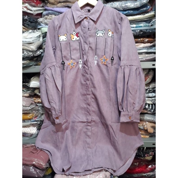 meijiwang tunik atasan