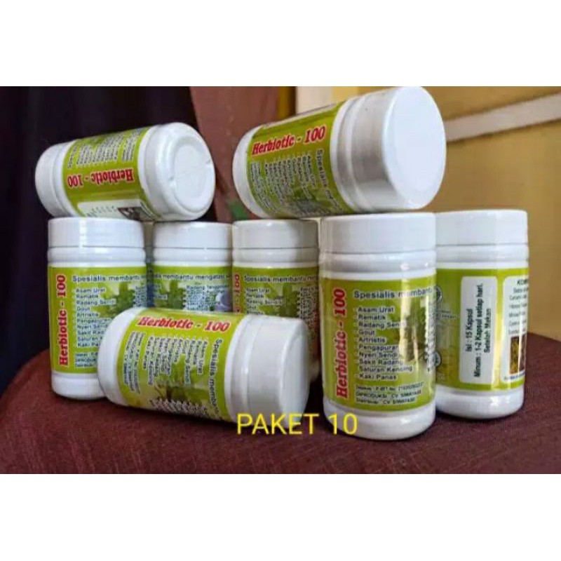 HERBIOTIC 100 ORIGINAL surabaya beli 10 gratis 1