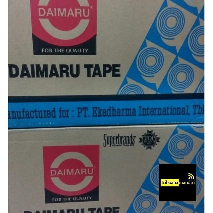 

[[BISA COD]] OPP/Lakban Bening Daimaru 48 mm x 90 Yard karton = 72 Rol TERBATAS Kode 554