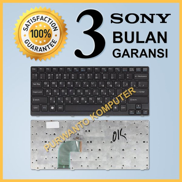 Keyboard Laptop SONY VAIO VGN-CR VGN-CR11S VGN-CR12 VGN-CR13 VGN-CR15 VGN-CR19VN VGN-CR20 VGN-CR21 V