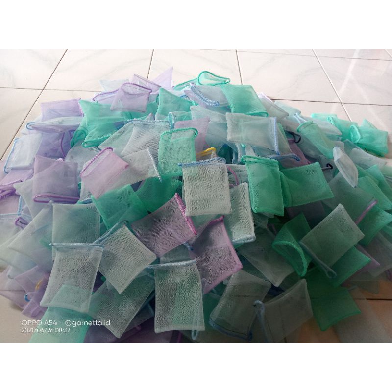 JARING SABUN MULTIBEAUTY/JARING SABUN MBS/JARING BUSA/JARING SABUN 2 LAPIS/FOAMING NET