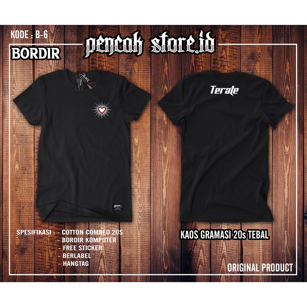 kaos PSHT simple BORDIR kaos psht murah kaos psht terbarubkaos psht terlaris