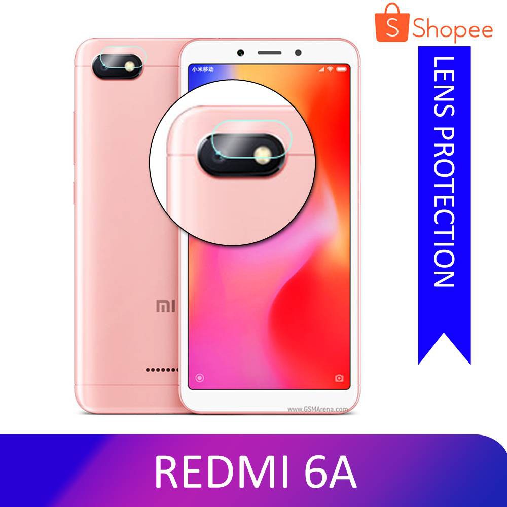 Tempered Glass Kamera XIAOMI Redmi 6A Pelindung Kamera Bahan kaca