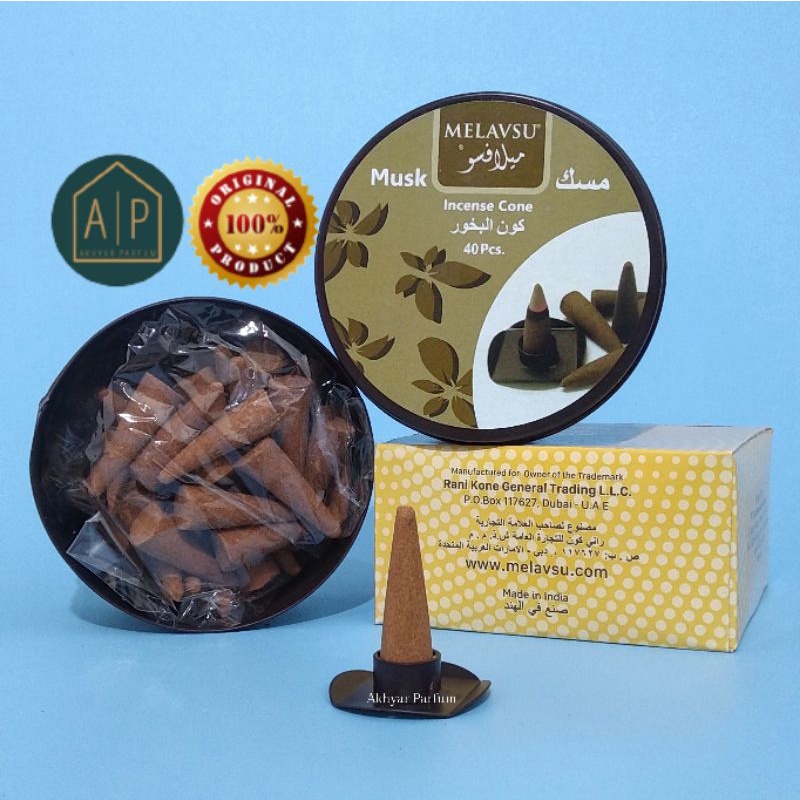 Melavsu Musk / Misik | Bukhur / Pengharum ruangan / Aromatheraphy / Dupa wangi / Aroma terapi origin