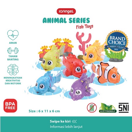 MAI604 MAINAN IQANGEL NEMO FISH TOYS  MAINAN ANAK BISA GERAK IQ656