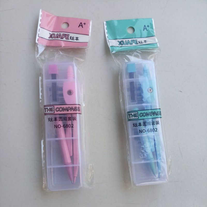 

Jangka Pensil Mekanik Murah Jangka Sekolah Math Set