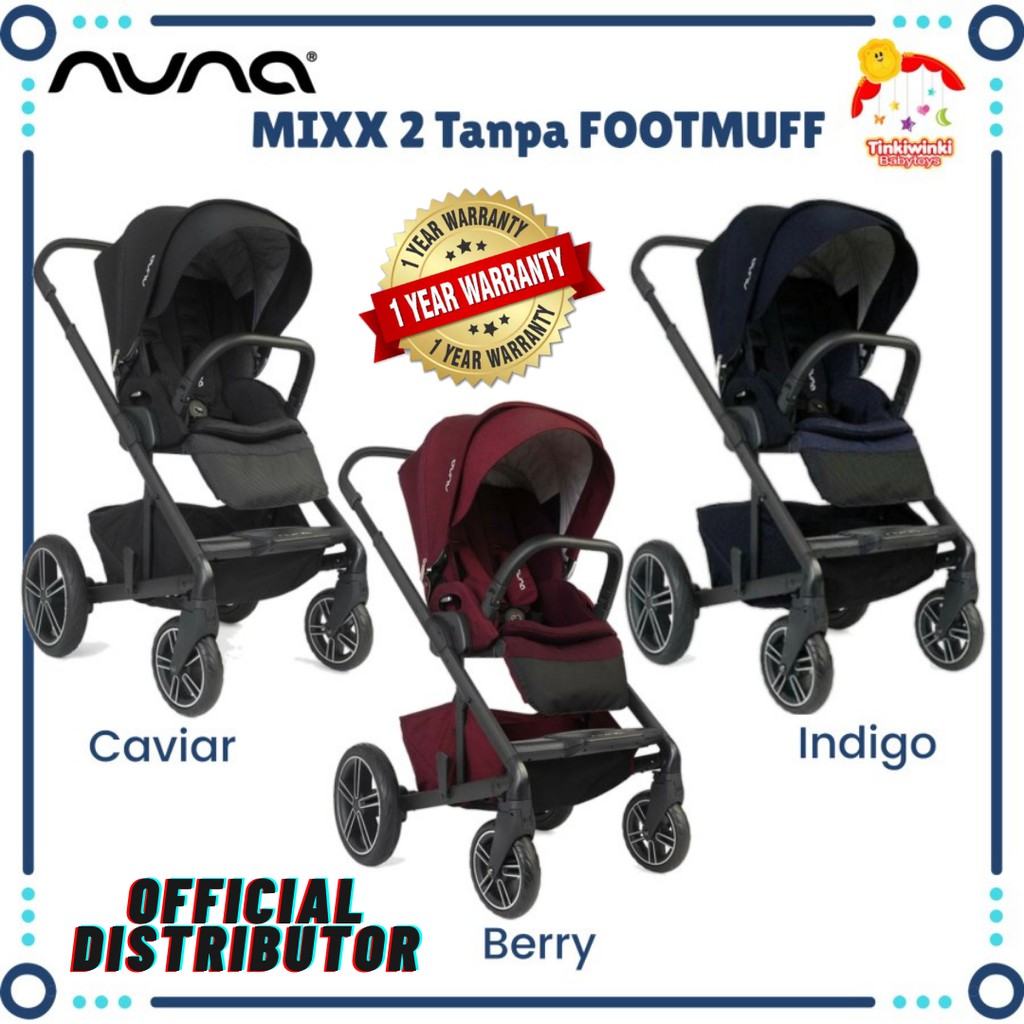 Stroller NUNA MIXX 2 TANPA FOOTMUFF