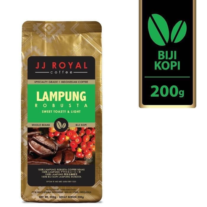 

Horeca JJ Royal Coffee Lampung Robusta Beans (Kopi Biji)