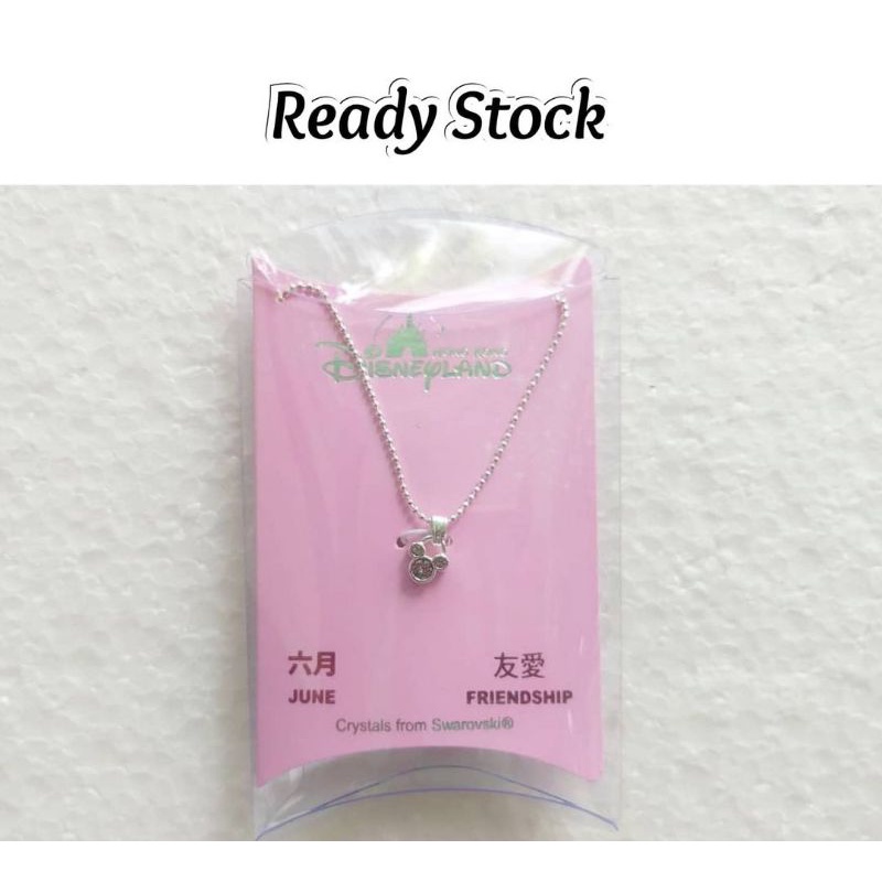 ⚠️SALE⚠️ Kalung Swarovski Disney Kepala Mickey June