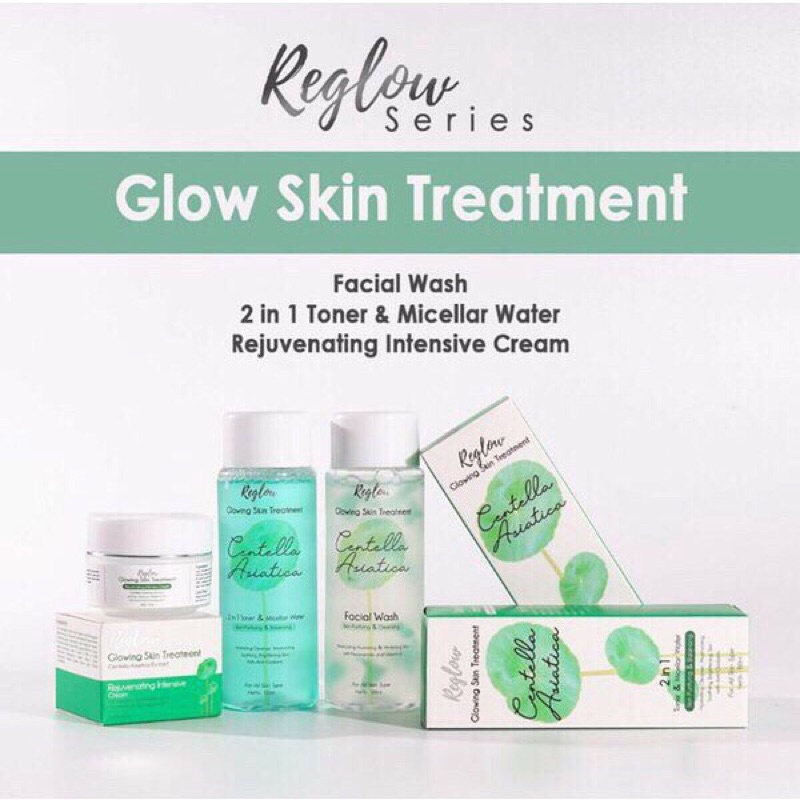 REGLOW series Glow skin treatment BPOM