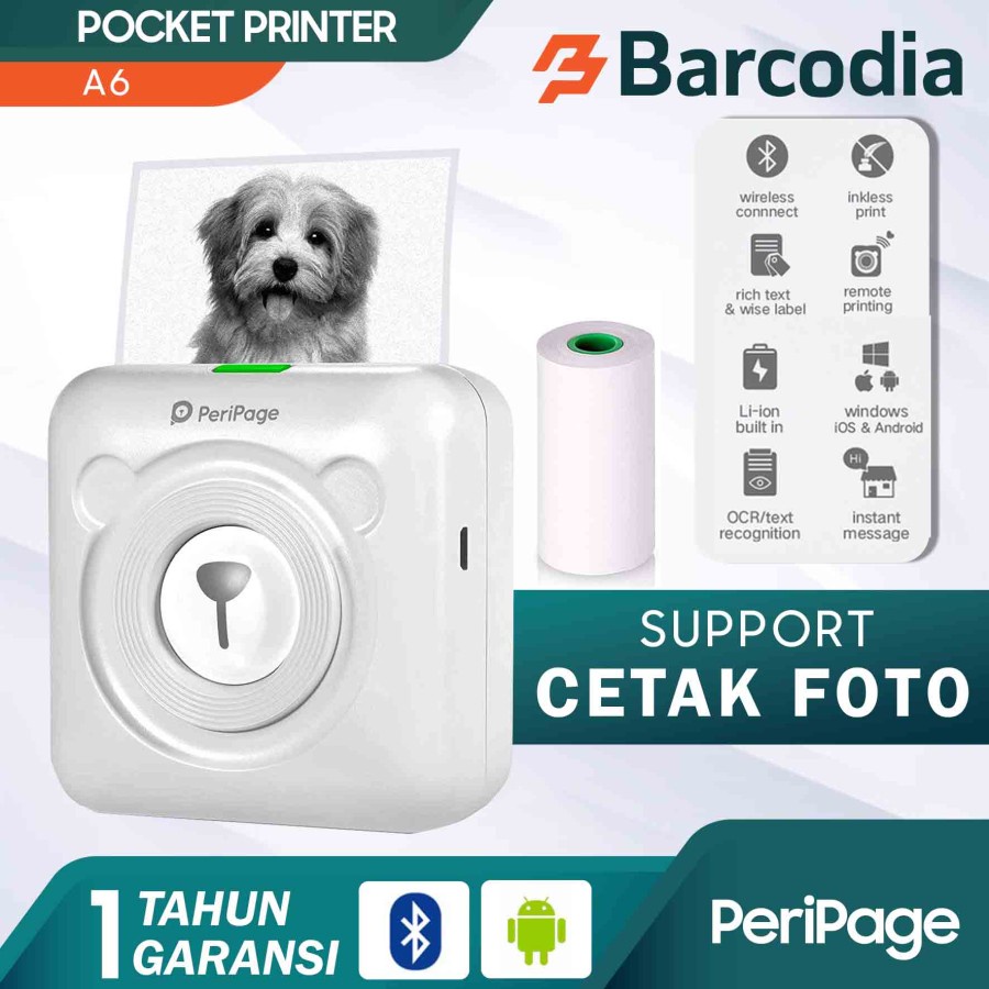 Paperang P1 Bluetooth 58mm Thermal Photo Printer