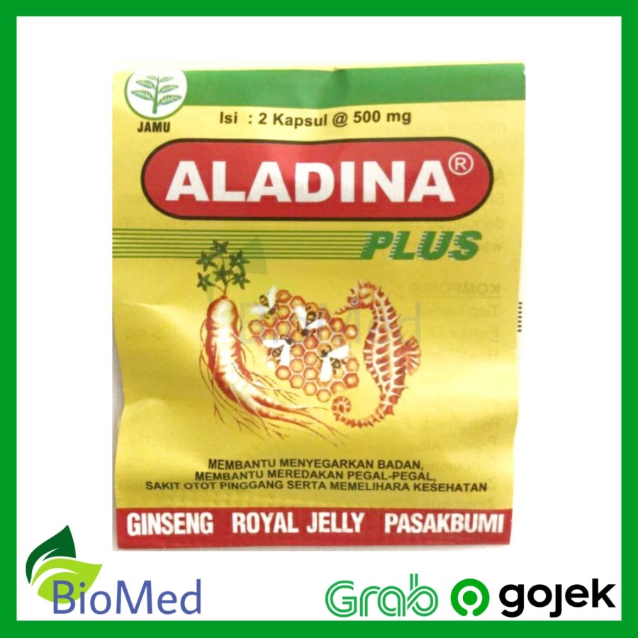 ALADINA PLUS - Suplemen Kesehatan Tubuh Pegal Pinggang