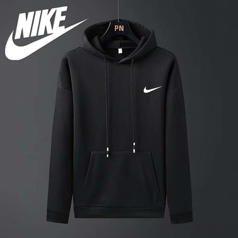 Sweater Hoodie Pria Nike Senzill Fleece Keren Sporty