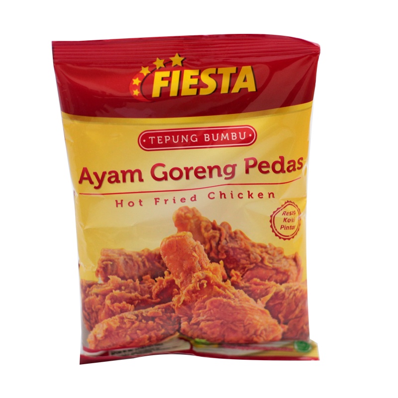 

Fiesta Tepung Bumbu Ayam Grg Spicy 80Gr