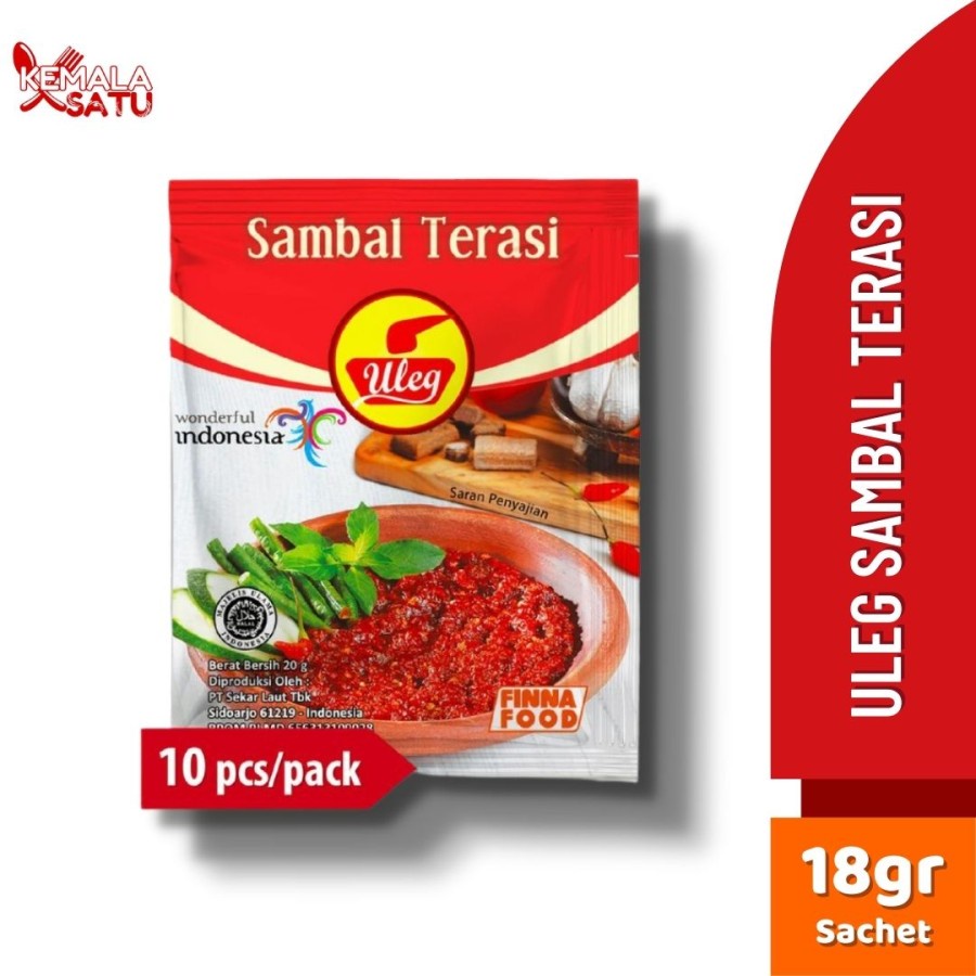 Jual Sambal Sambel Uleg Terasi Finna Sachet Shopee Indonesia