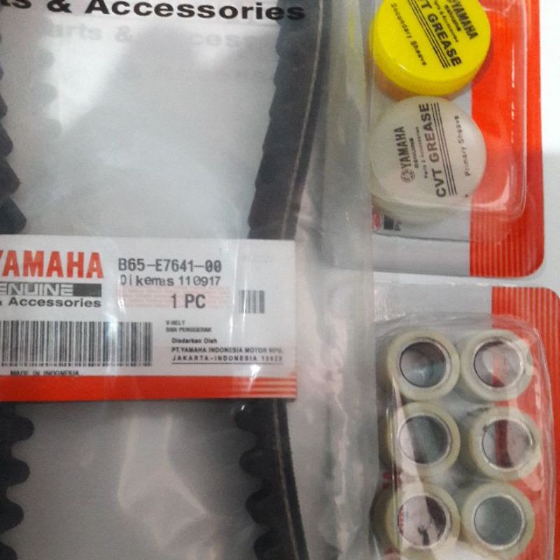 VBELT AEROX+ROLLER+GEMUKCVT (1set) aerox155 lexy155