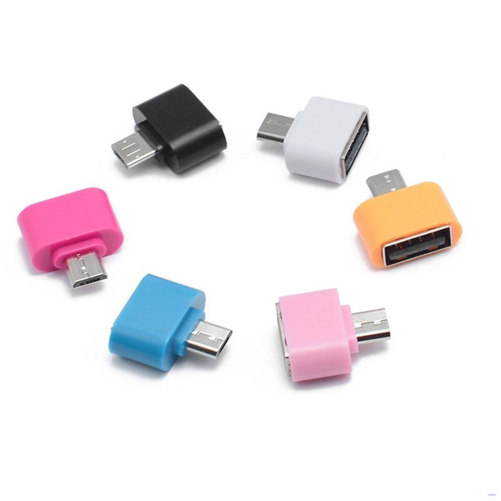 (Ready Stock) Adapter Otg Pembaca Kartu Mikro Usb Flash Mouse Keyboard Ekspansi Untuk Ponsel Tablet