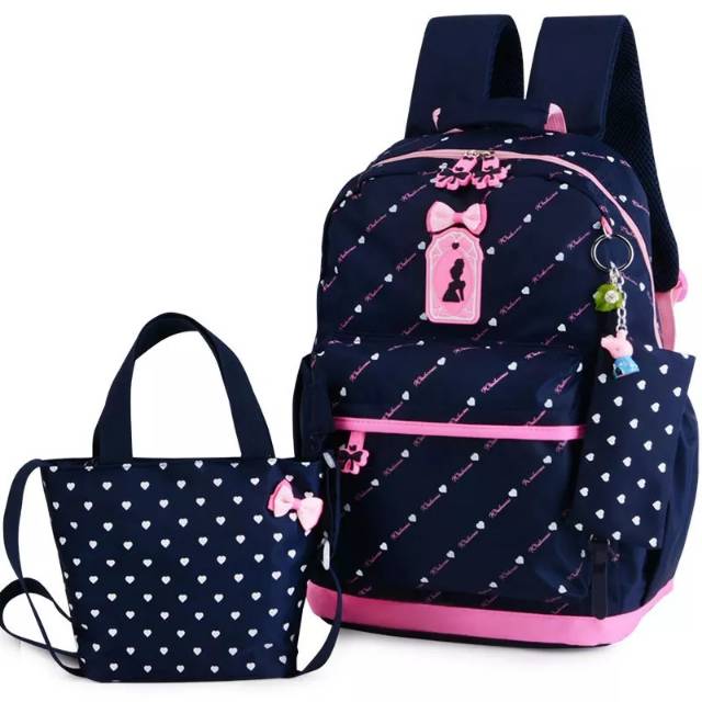 Tas Ransel Anak Sekolah Karakter Fashion Kids Backpack Cute Murah Batam Tas Kanvas import