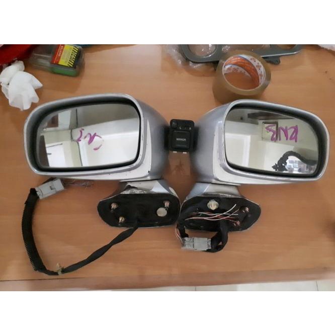 Spion Retract - Eletrik Honda Stream Komplit Switch