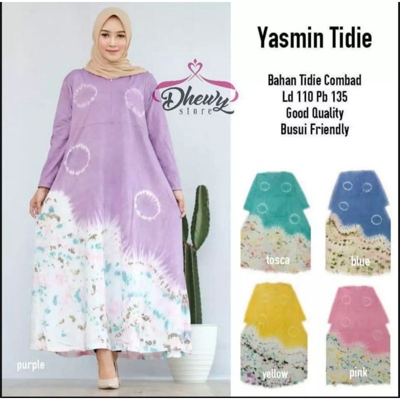 gamis kaos daster tidie
