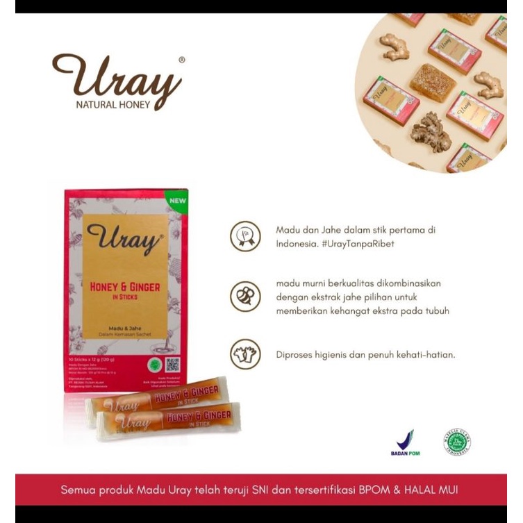 

Madu Uray Raw Honey Stick