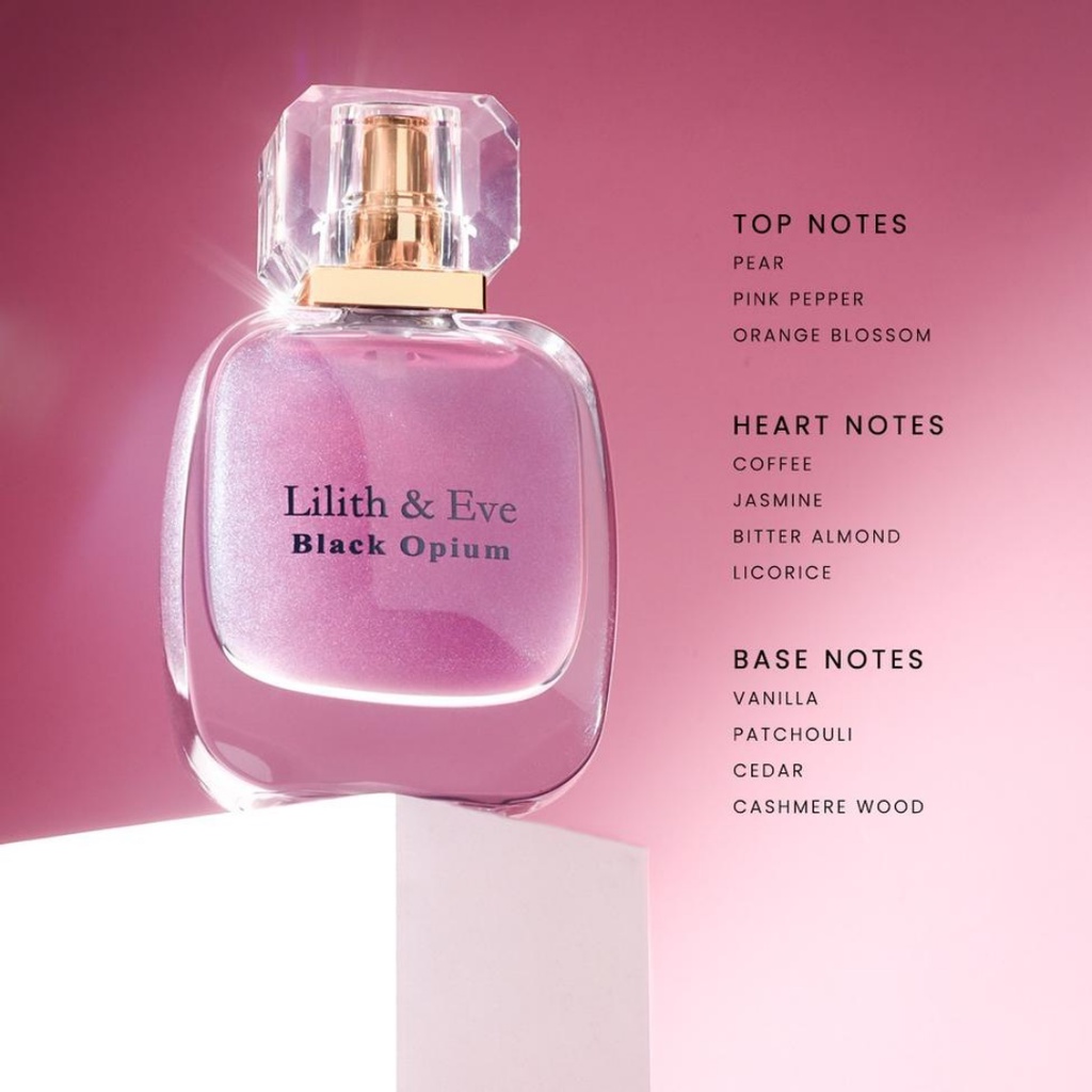 [ Agen Resmi ] Lilith &amp; Eve Black Opium, Garden of Eden, Daisy, Forbidden Fruit, Fallen Angel, Dream Of Heaven Eau De Parfum Original Parfum Wanita Wangi elegan