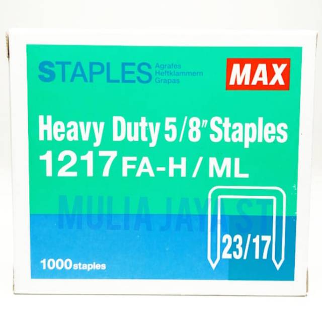 

Staples MAX 1217 FA-H/ML HEAVY DUTY 5/8