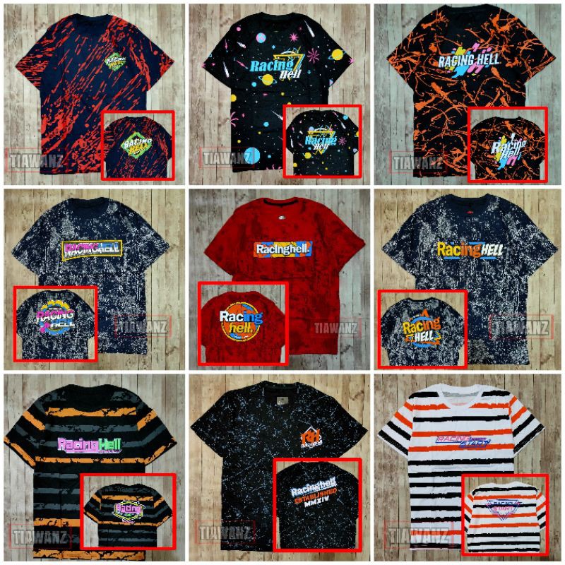 COD Kaos Racing Hell Racing Start Racer tees COD Kaos Racing Hell Racing Start Racer tees