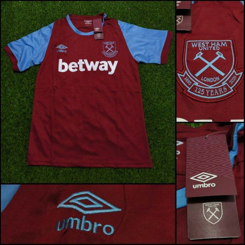 jersey West Ham home 2020 2021