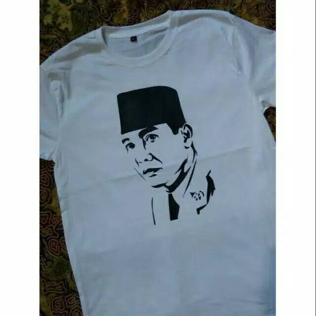 Kaos costum Bung karno