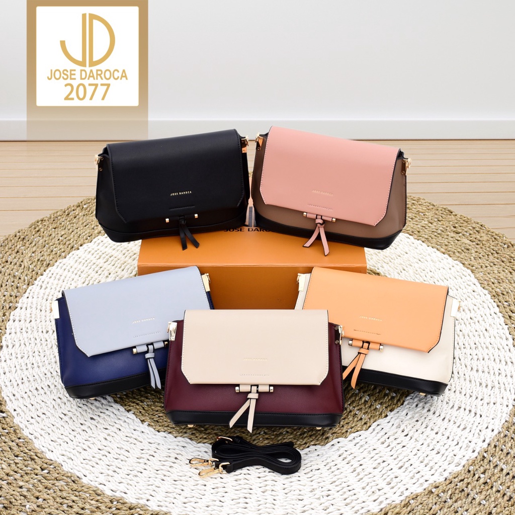 CROSSBODY FLAP BAG TAS SELEMPANG JOSE DAROCA ~2077~ ORIGINAL