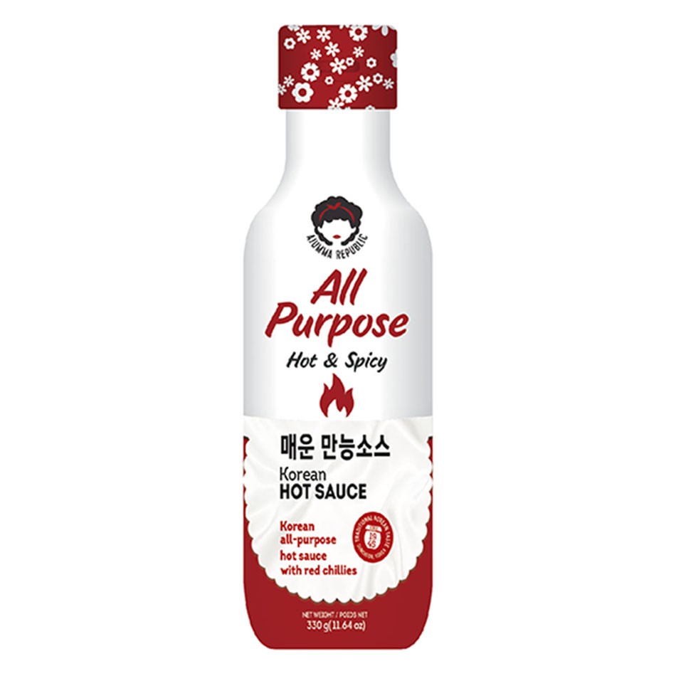 

Ajumma Republic - All Purpose Hot & spicy sauce -saus pedas serba guna