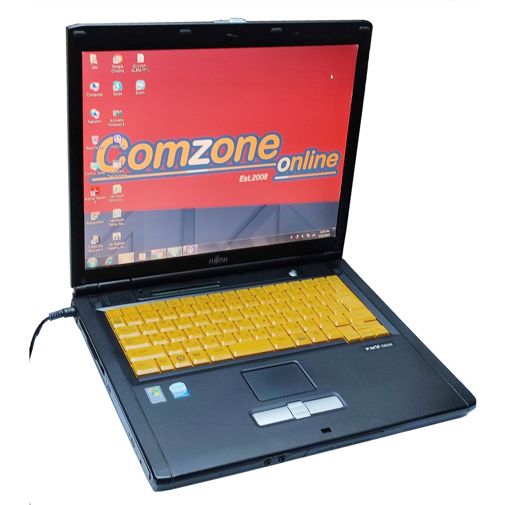 Laptop Second Fujitsu FMV-C8250 Core 2 Duo T5500 4GB 120GB NB384