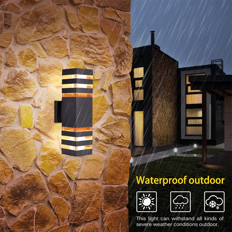 Lampu Dinding Minimalis Outdoor/ Lampu Hias Outdoor/ Wall Lamp Lampu Teras Pagar/Wall Light