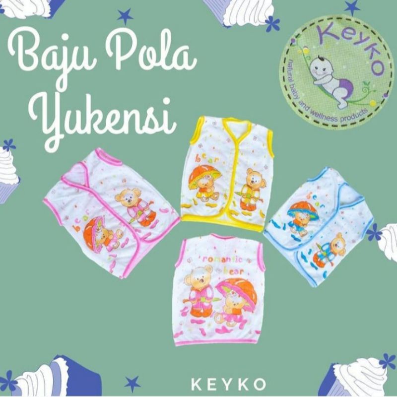 Baju Bayi Pola Yukensi Murah