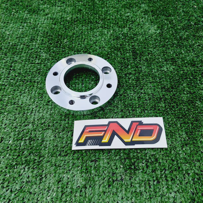 ADAPTOR CAKRAM DEPAN SPACER PLENDES PIRINGAN CAKRAM DISK DATAR TROMOL DEPAN RX KING FLAT YAMAHA