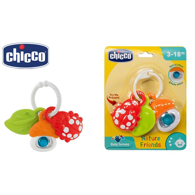 Chicco Toy Baby Senses Rattle Nature Friends