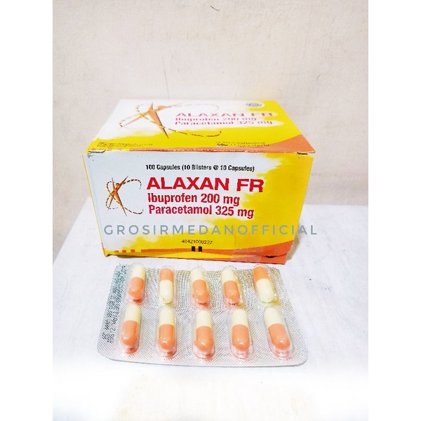 ALAXAN FR - IBUPROFEN PARASETAMOL