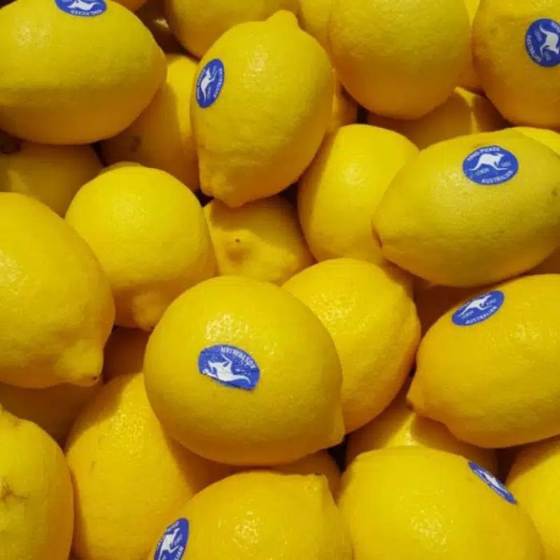 

Jeruk Lemon Import Asli dengan bungkus tiap buah