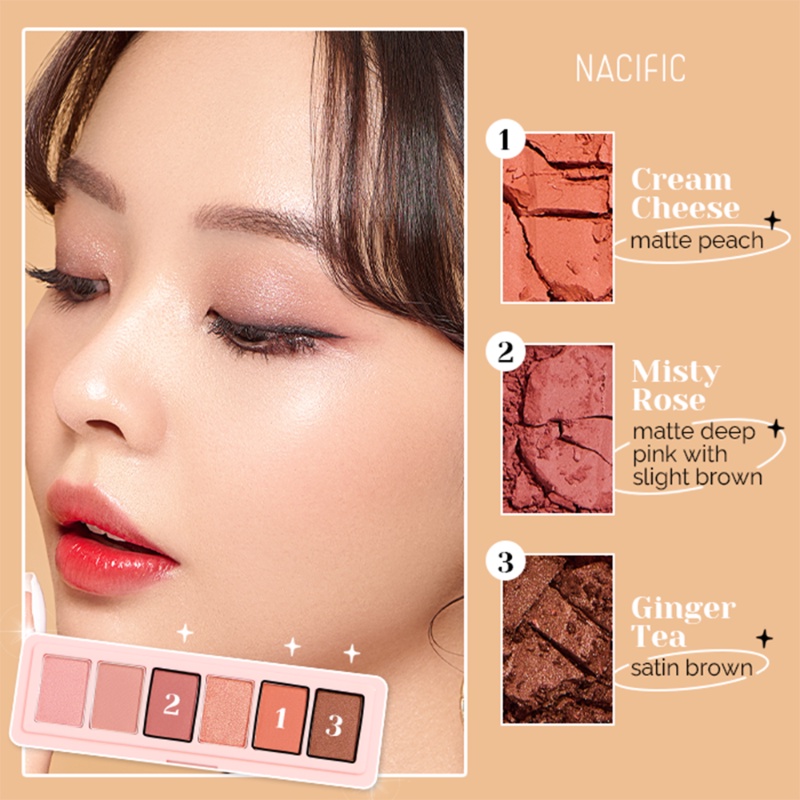 [BPOM] NACIFIC Lovely Mood Eye Shadow Palette Korea