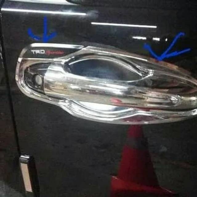 Outer mobil all new Fortuner TRD chrome