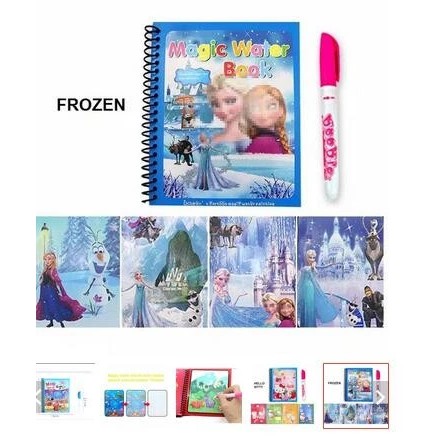 

free magic pen BUKU GAMBAR MAGIC WATER BOOK / BUKU EDUKASI ANAK - BukuBesar, kresek