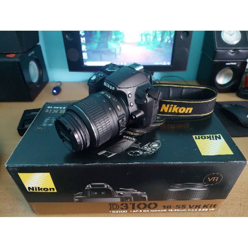 Kamera DSLR NIKON D3100, Lensa TELE SIGMA, Flash YN560 IV