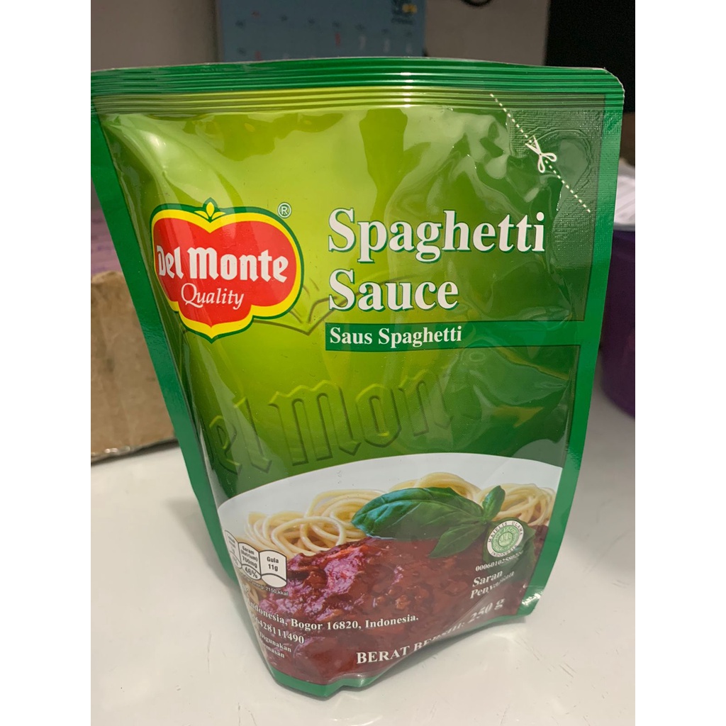 

Delmonte Spaghetti Sauce 250 G