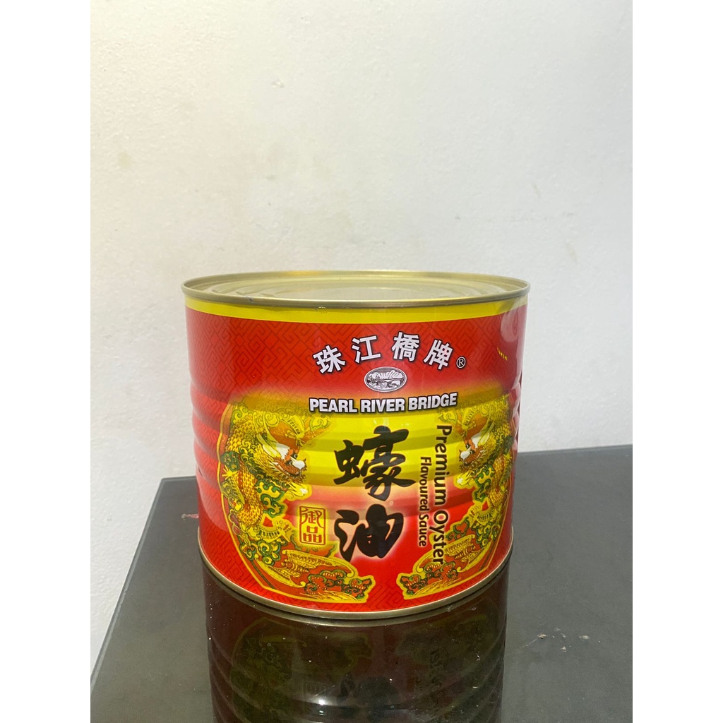 Saus Tiram Oyster Sauce Pearl River Bridge Kaleng 2.27 Kg