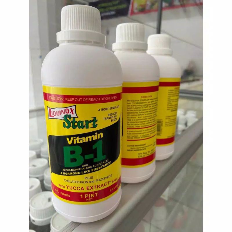 LIQUINOX VITAMIN B1 500 ML HORMON PUPUK CAIR ZPT ORIGINAL