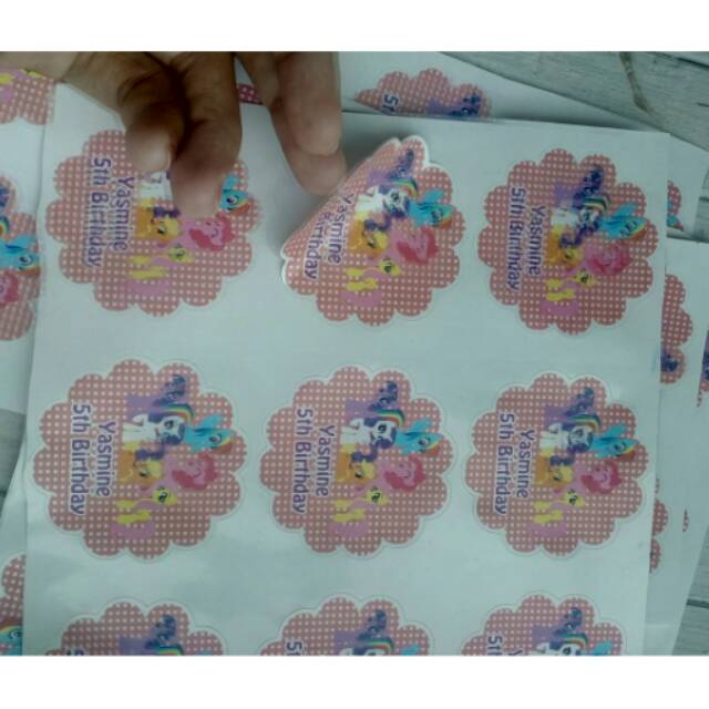 

Sticker Ultah / Sticker Bentuk / Sticker bento